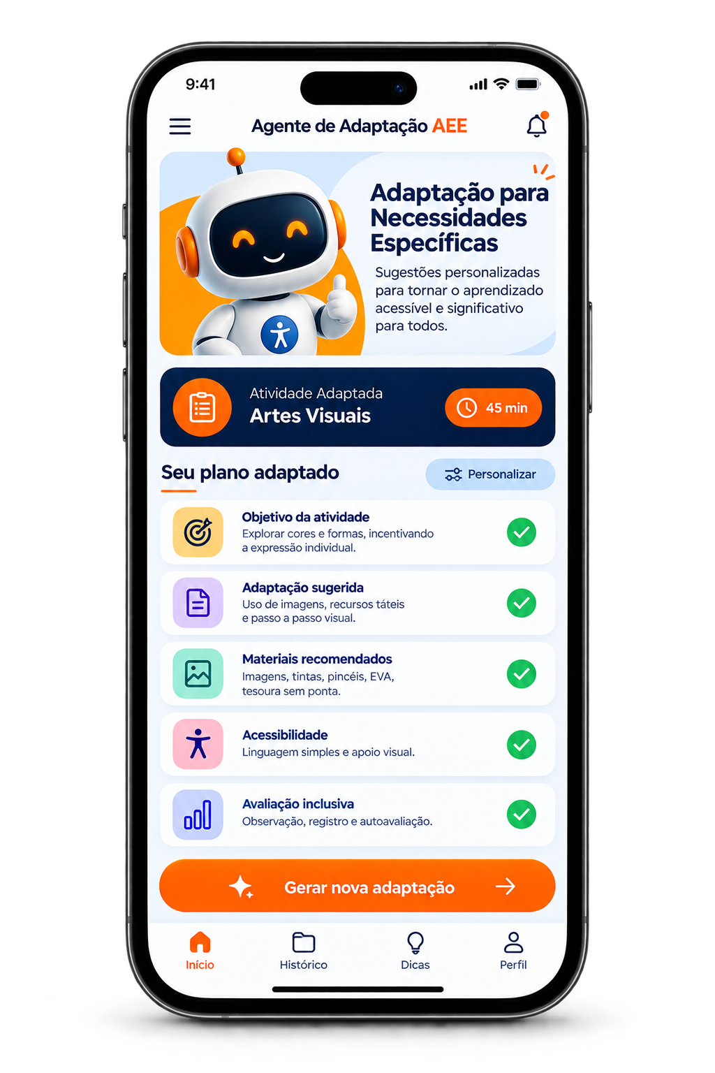 Agente de IA para Educação Especial